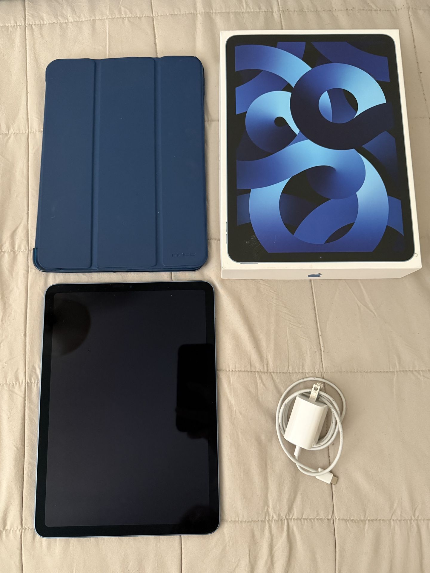 Ipad 5th gen blue 64gb 10.9in wifi