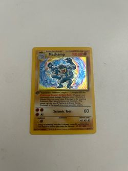 First edition Pokemon holo