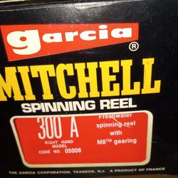 Garcia Mitchell Spin Reel (Right Handed)