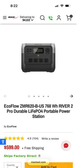 Eco flow river 2 generator