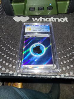 Water Energy CGC Prestine 10 Tag Team Gx