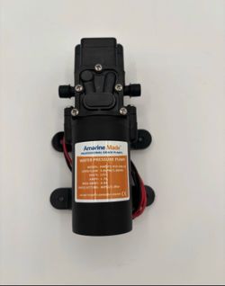 Amarine Made Fresh Water Pump Self Priming Sprayer Pump Water Pressure Pump 12V