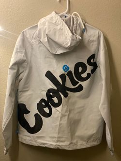 Cookies SF White Windbreaker Jacket with Hood