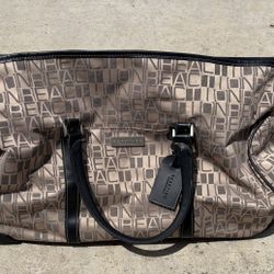 Kenneth Cole Reaction Beige 22" Rolling Duffel Bag Travel Carry On Wheeled Bag