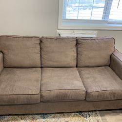 3 Seater Brown Couch