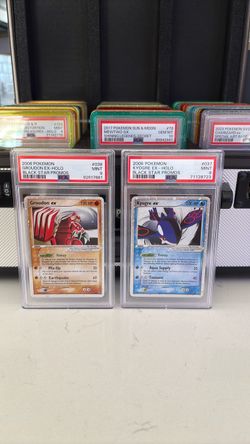 Pokemon Black Star Promo PSA 9 Kyogre Groudon