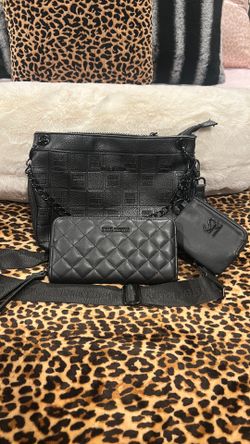 Set of three black Steve Madden!!