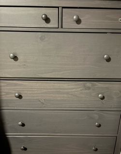 Gray dresser
