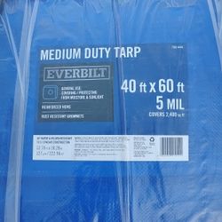 40x60 Ft 5 Mil Tarp