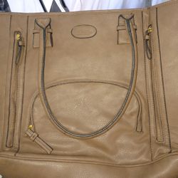totes Brown Large Leather Purse