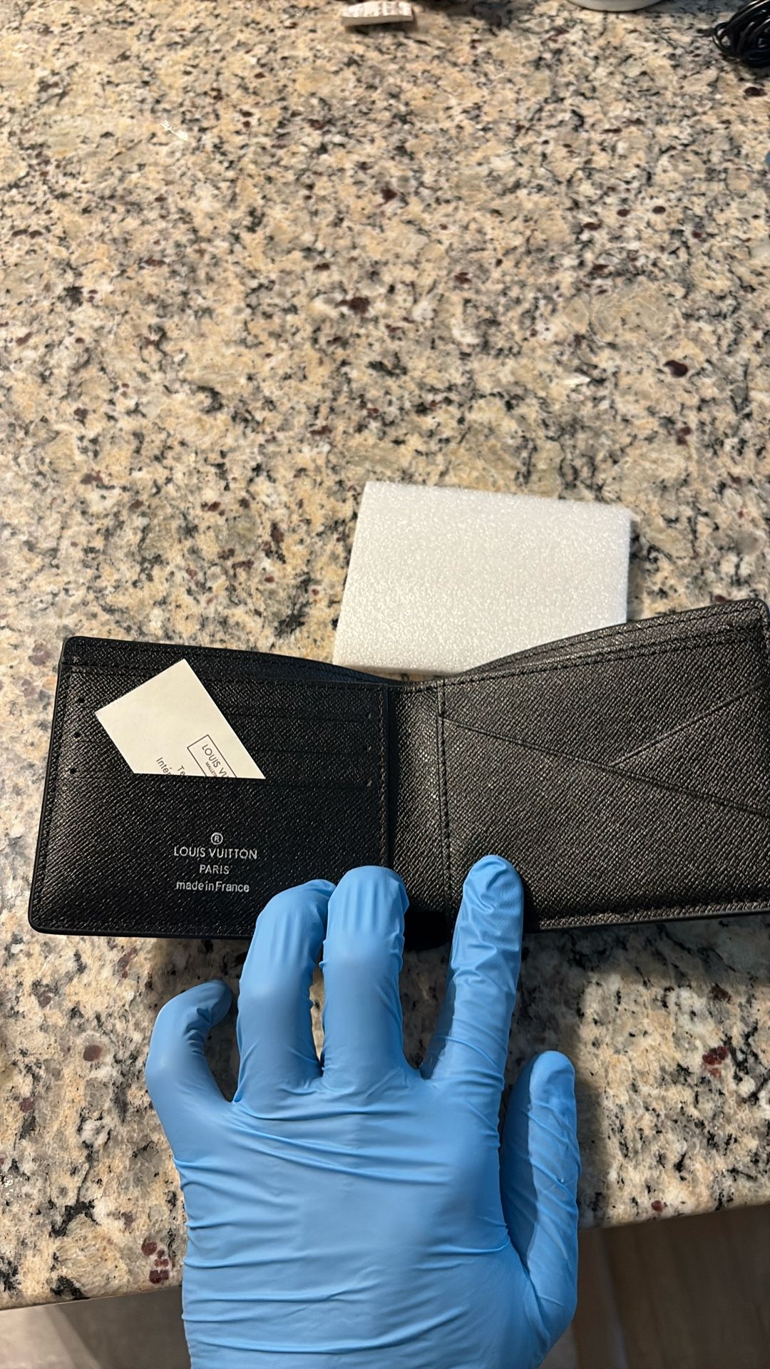 LV Monogram Black Wallet