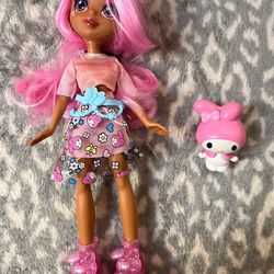 Hello Kitty and Friends Doll My Melody and Stylie GWW97 Mattel Sanrio