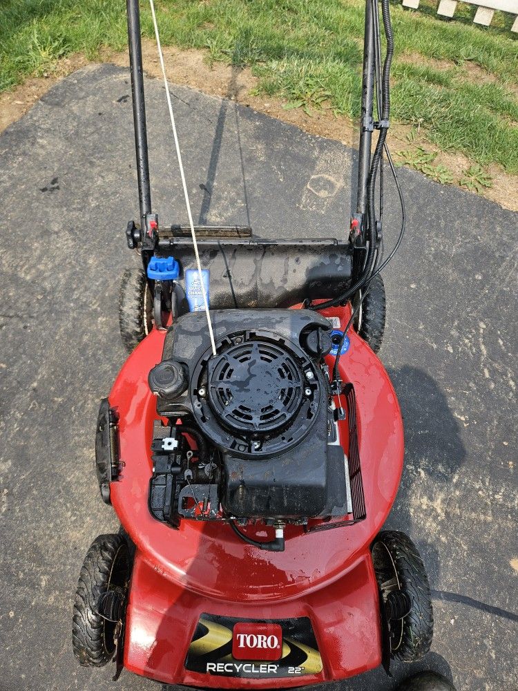 Toro Mower Runs As Is No Warranty Cash Only Price $99.00