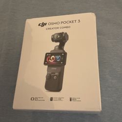 Osmo Pocket 3  Creator Combo (BRAND NEW)