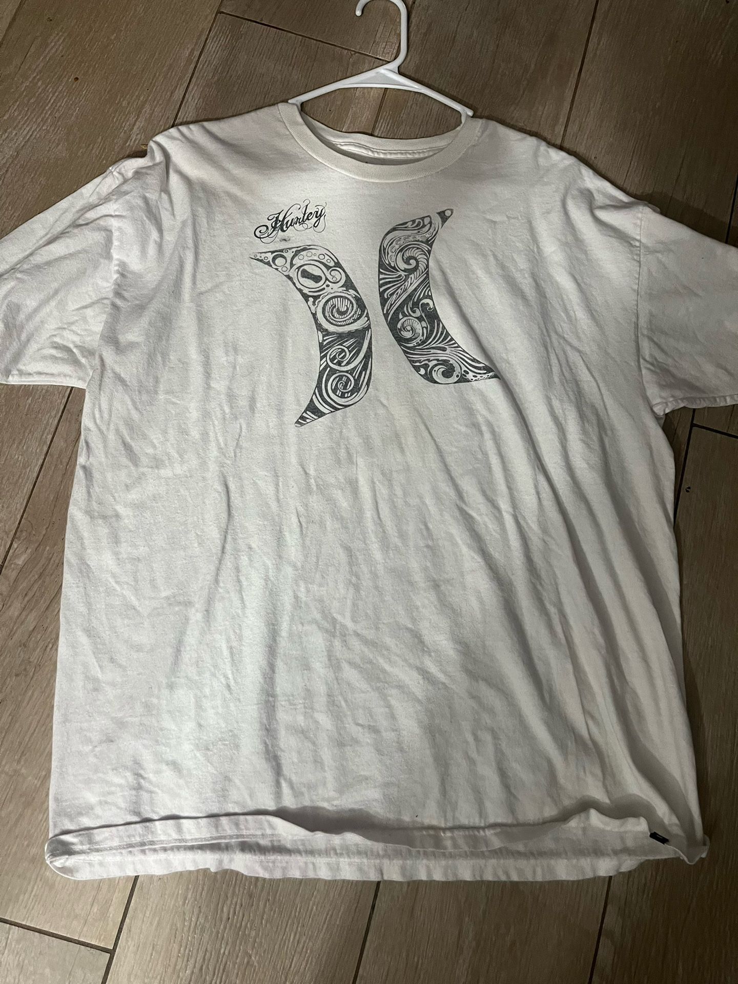 White hurley shirt 