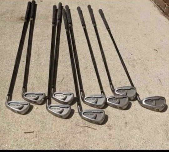 Top Flite Tour Men's Irons with Muscle S-90 firm fiberglass shaft