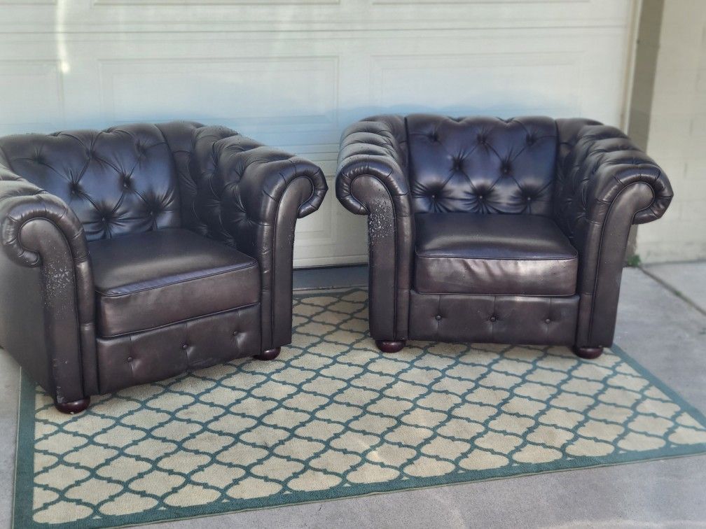 Chesterfield Arm chairs