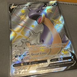 Pokemon Cards-Shiny Lapras V