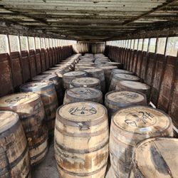 Oak Barrels and Planters