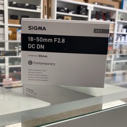 Sigma 18-50mm F2.8 DC DN For Sony E Mount