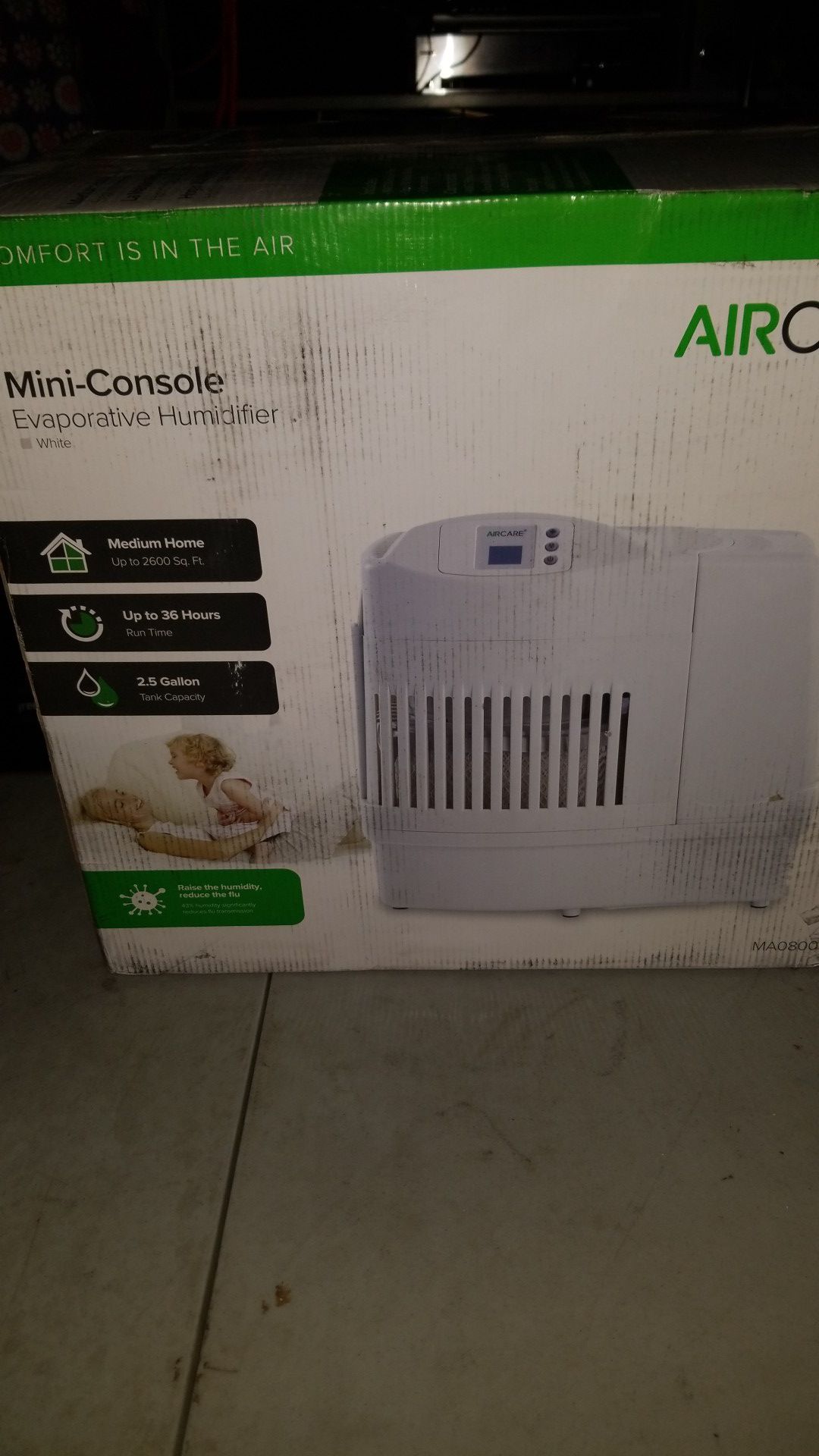 Brand new in the Box humidifier