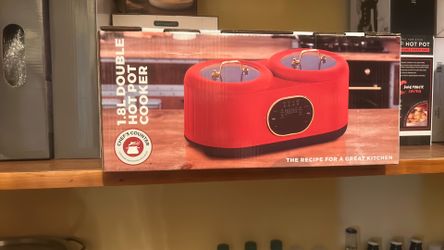 1.8 double hot pot cooker