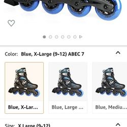 Inline Skates - Barely Used 3 Times 