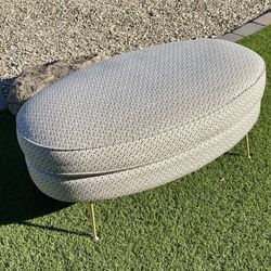 Mid Century Modern Ottoman from West Elm