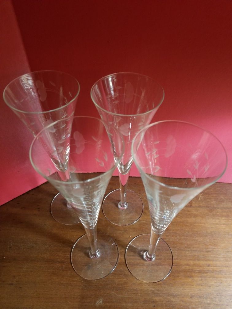 Princess House Tall Flutes