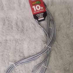 10foot Iphone/iPad Lightning Cable.Sync And Charger 