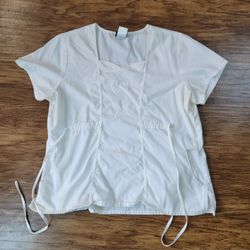 Baby Phat Womens Scrub Top (True Size Unknown)