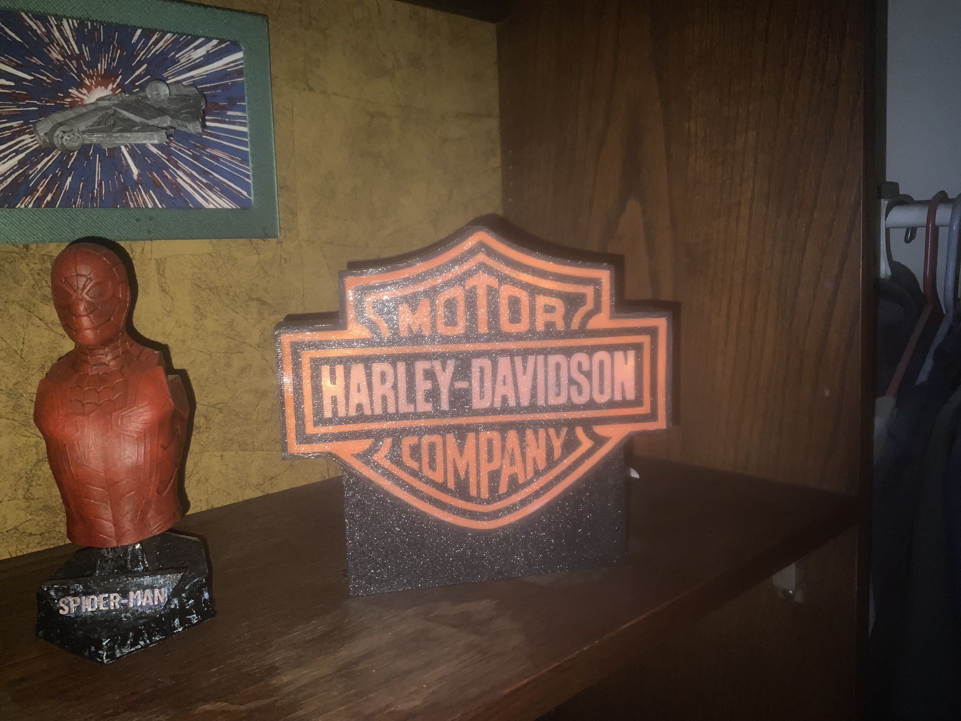 Harley Davidson Light Box.