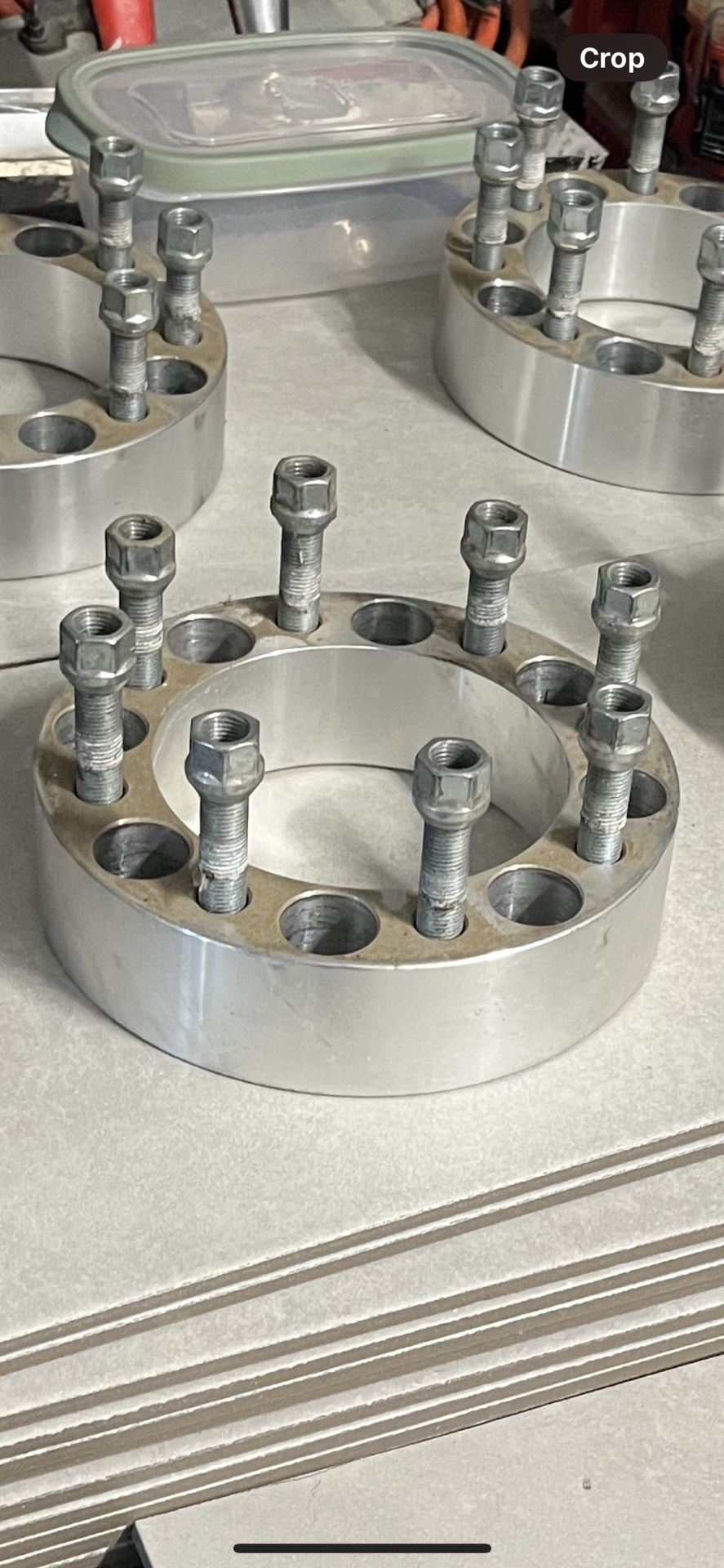 2 Inch Wheel Spacers Like New 8x6.5 Ram 2500