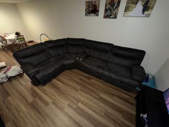 Power reclining Sectional Couch