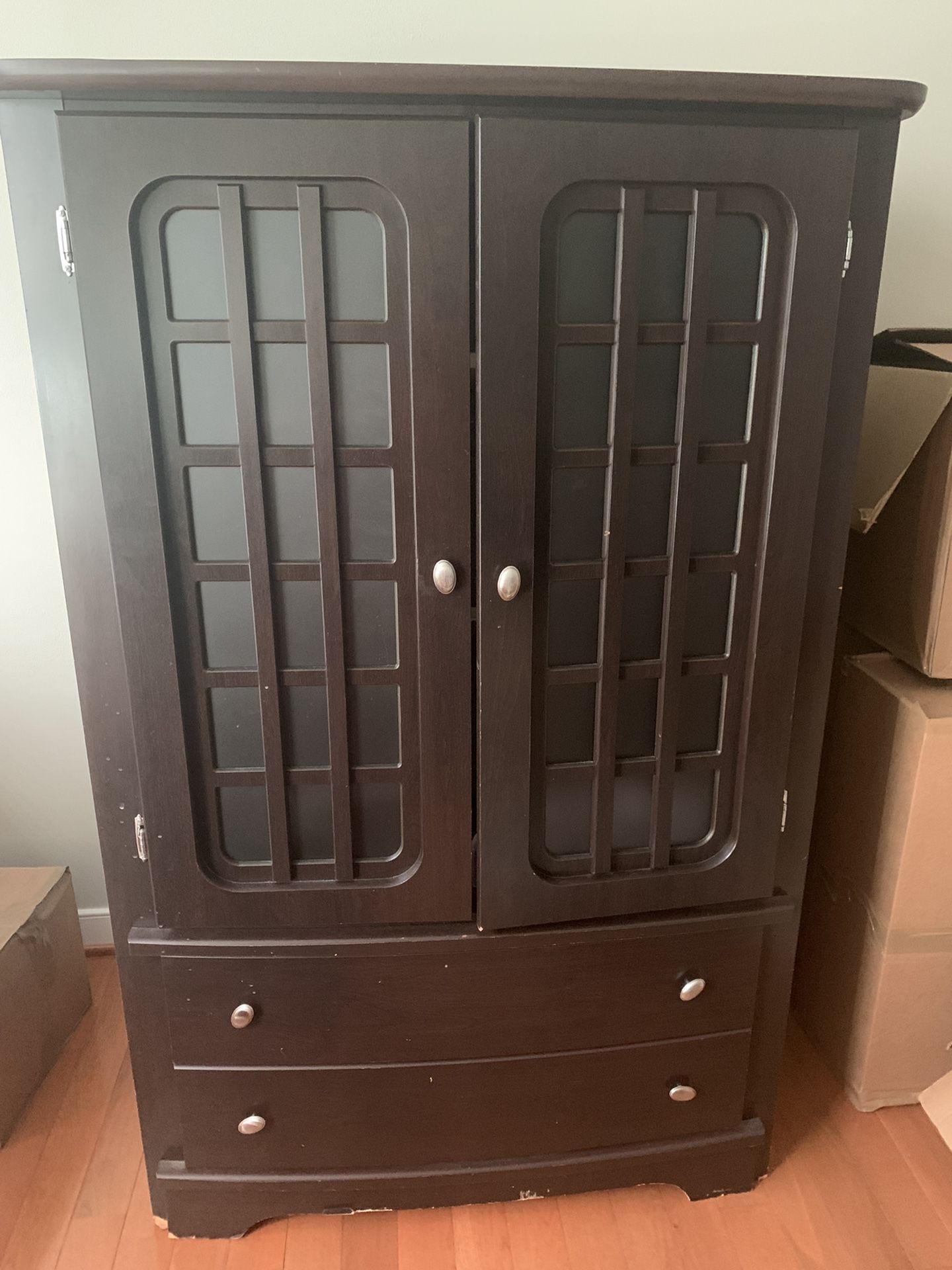 Tall Storage Cabinet/Armoir