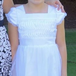 First Communion or Flower girl Dress, Shoes And Cardigan 