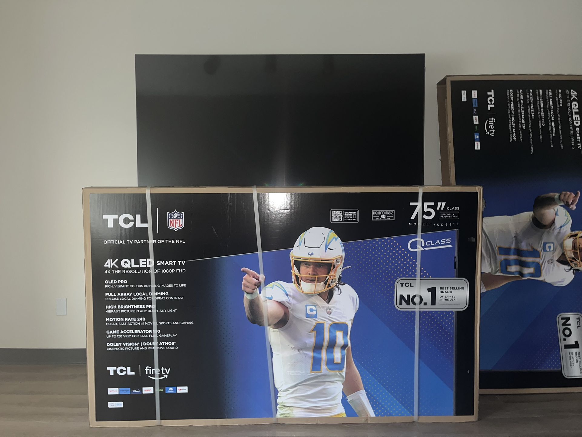 75” TCL 4k QLED Smart TV ( FireTV )
