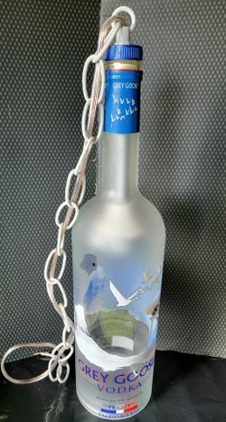 Greygoose Bottle Lamp