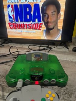 N64 jungle green with expansion pack