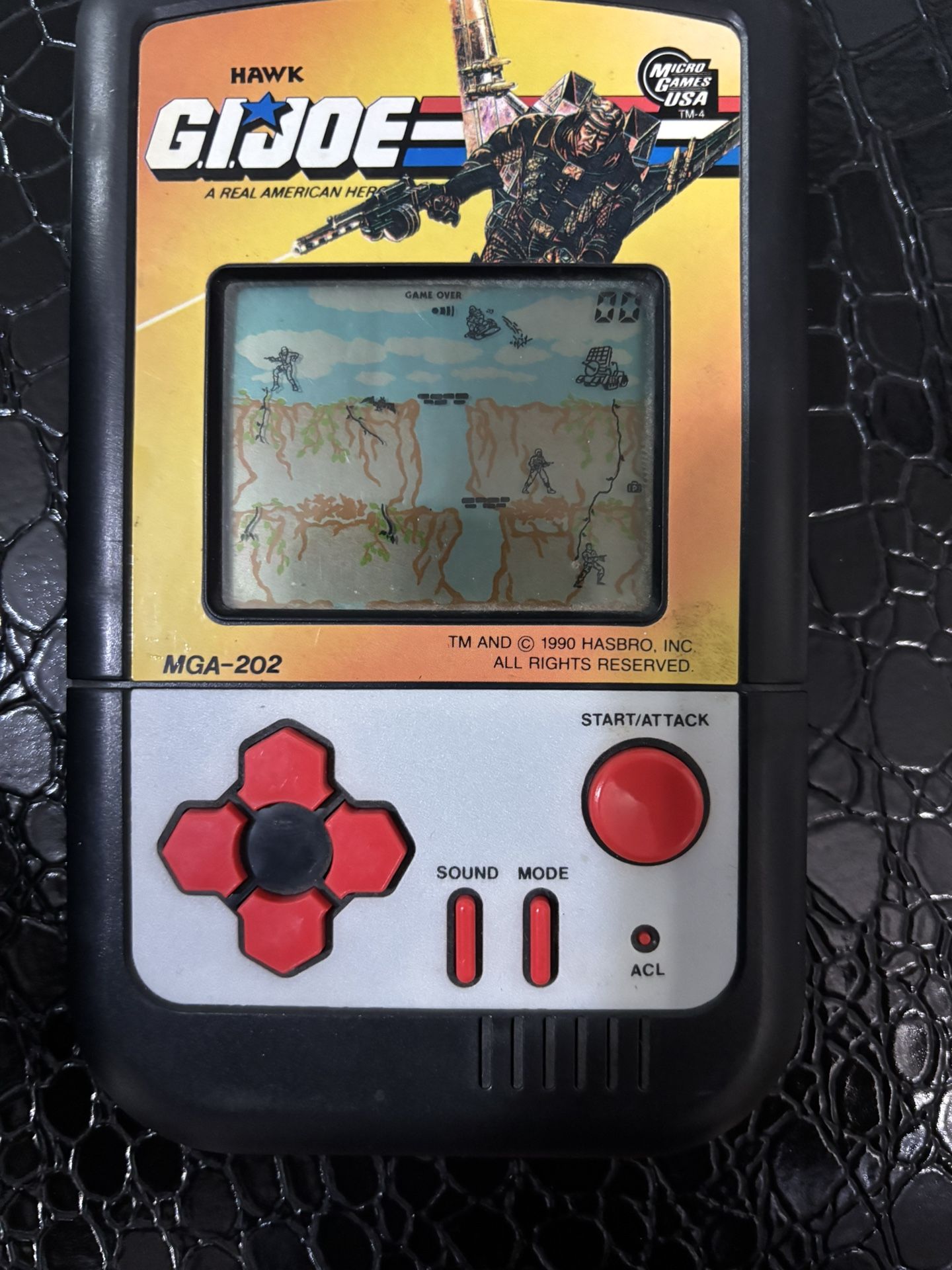 G.I. Joe Handheld Electronic Hawk Military Micro Games TESTED 1990 