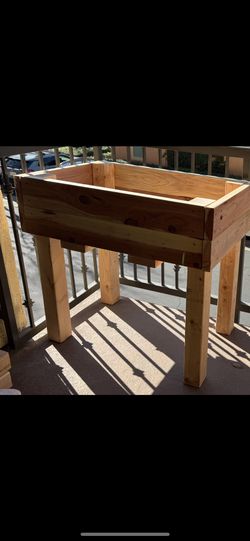 Handcrafted Planter Box + More