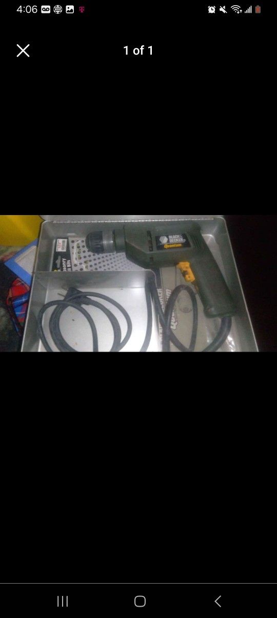 Black And Decker Quantum Drill