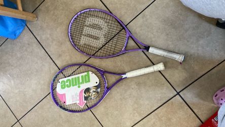 New and used rackets