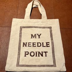 Vintage needlepoint bag