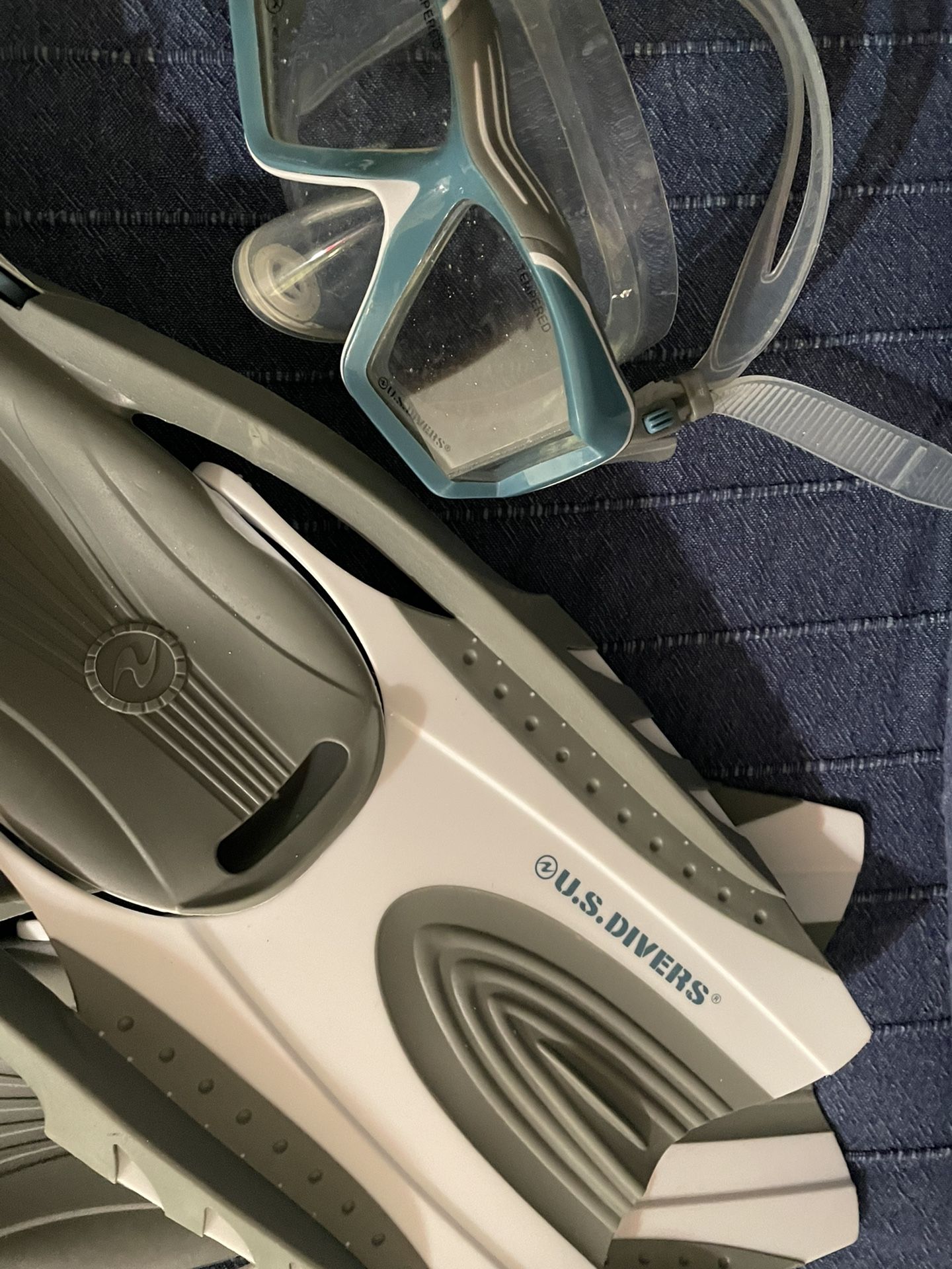 US DIVERS Fins And Goggles