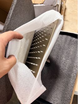 Brush gold shower system