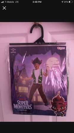 Netflix Super Monsters Lobo Howler Toddler Costume