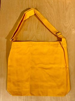 Yellow Canvas Bag