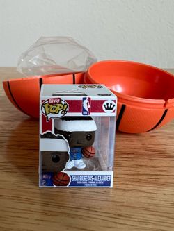 BITTY Shai Gilgeous-Alexander 1-Inch Funko Pop NBA Basketball OKC Thunder #2 SGA