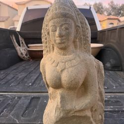 Plastic Incan Yard Art Statue 